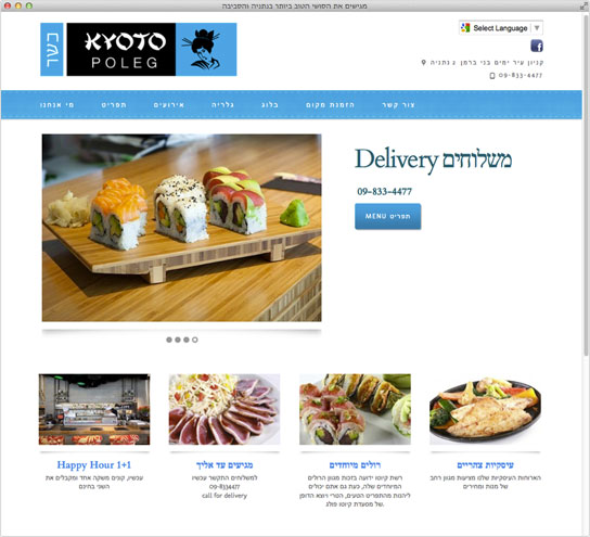 Kyoto Poleg Website