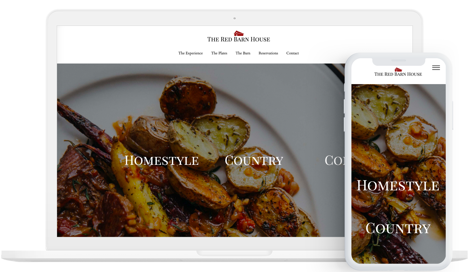 simmer Restaurant Web Design Template