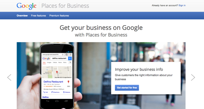 Google Places Restaurants